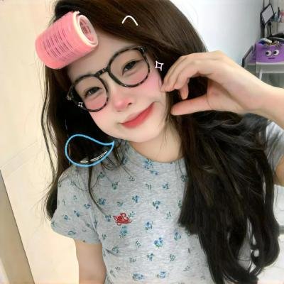 燃烧女子的画像